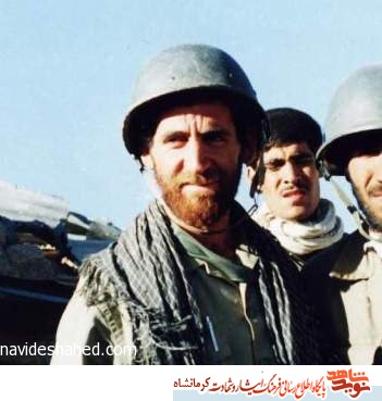 پیکر رزمنده ها زیر شنی تانک های عراقی له شدند