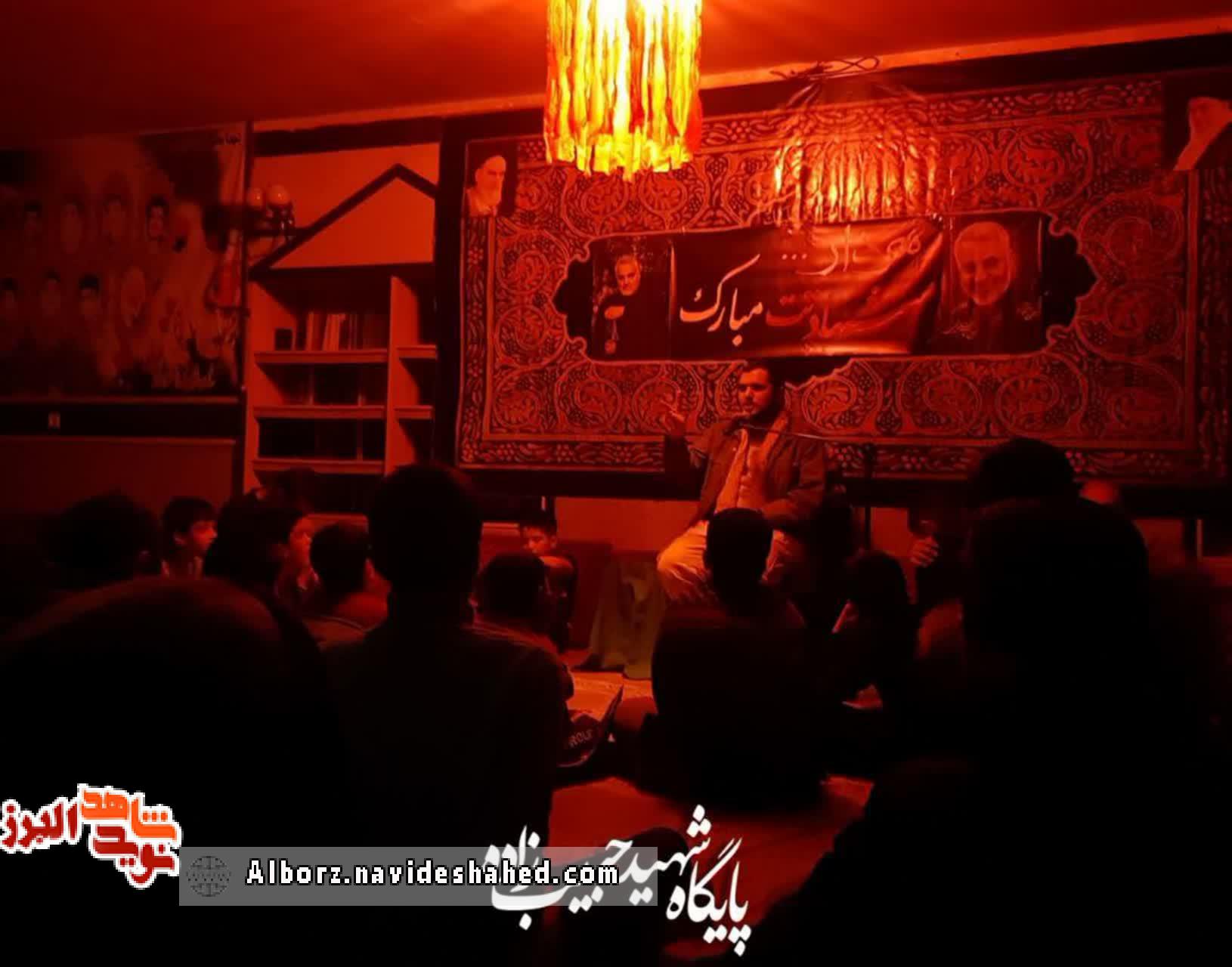 مراسم «شام غریبان» سردار «شهید قاسم سلیمانی» در کرج برگزار شد