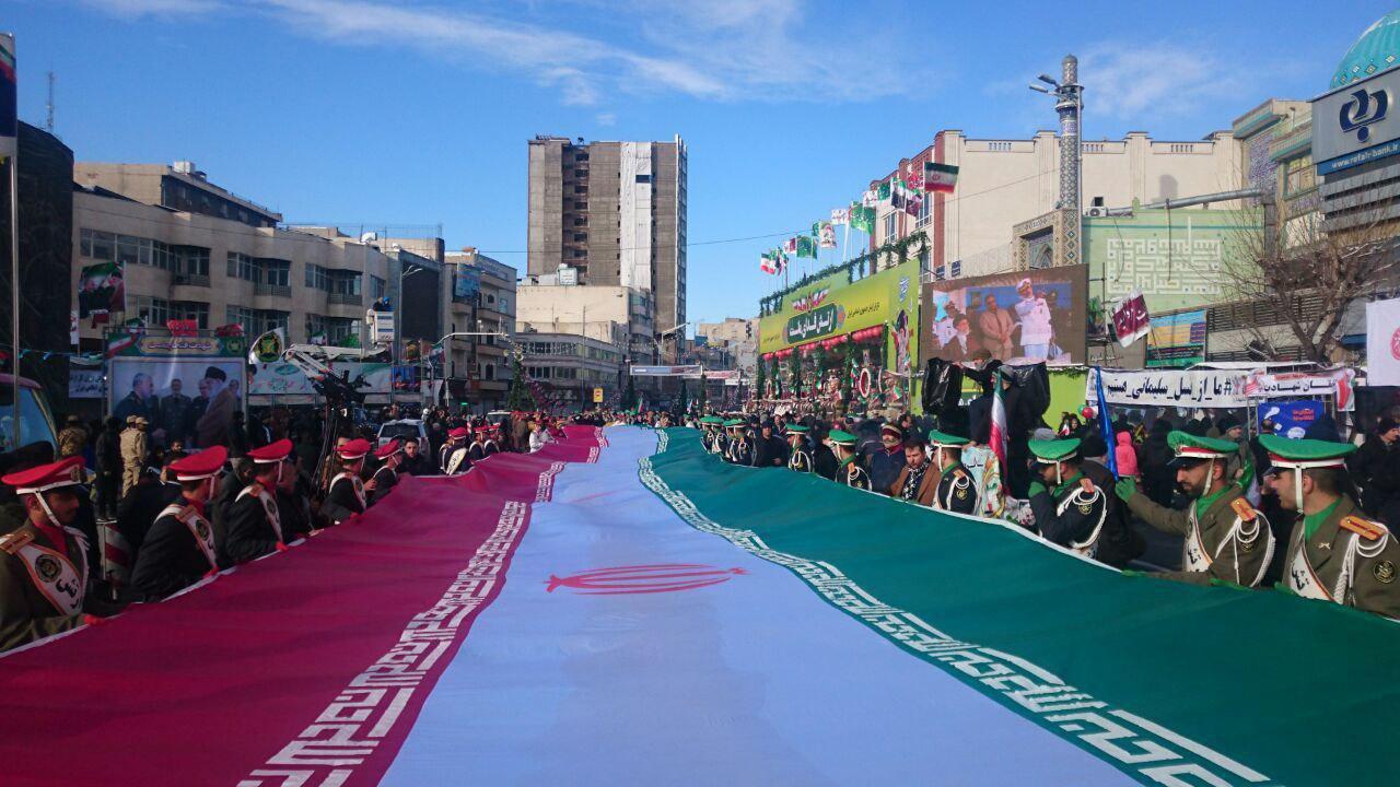 لشکر سلیمانی به میدان آزادی رسید/ جشن باشکوه ۴۱ سالگی انقلاب اسلامی برپاست