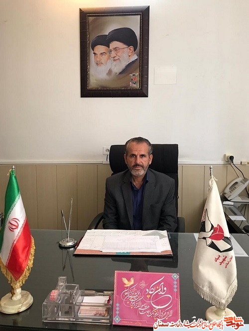 پیام تسلیت رئیس بنیاد شهید شهرستان سمنان در پی درگذشت همسر شهید 