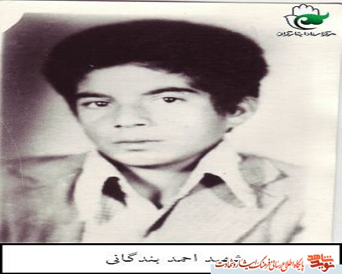 دستخط به یادگار مانده شهید