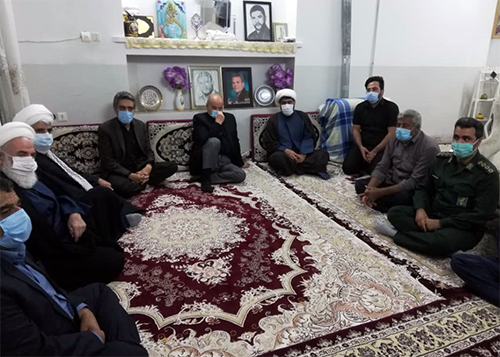 دیدار رمضانی با خانواده‌ شهید عملیات رمضان «روح اله چراغی»