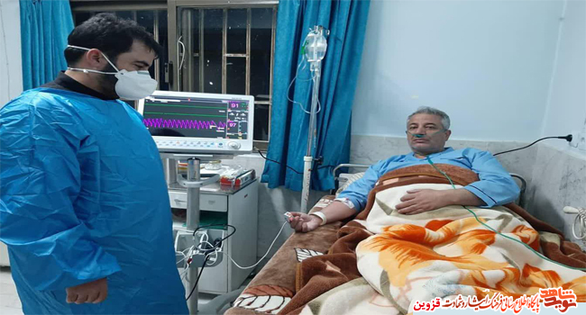 جانفشانی جانبازان در کنار مدافعان سلامت و تکرار جلوه‌های ایثار