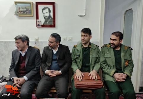 گزارش تصویری/دیدار با خانواده شهید غریب «سعید گیل آبادی»