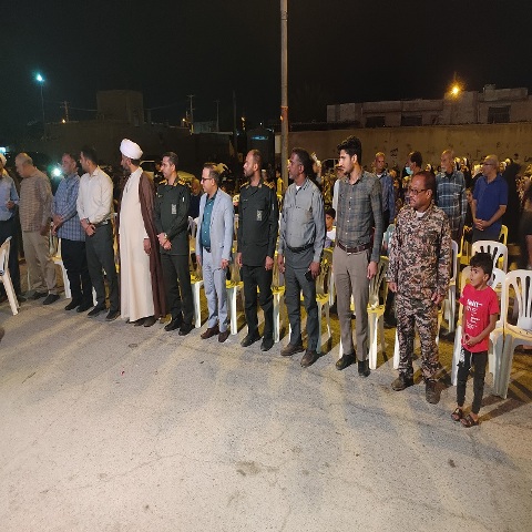برگزاری یادواره شهید جاویدالاثر «عبدالرضا مینکی کهنوج» در شهرستان بندرلنگه