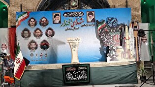 گزارش تصویری/ مراسم اربعین شهدای اقتدار استان سمنان برگزار شد
