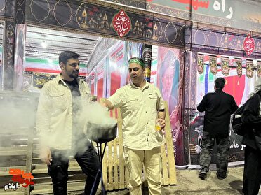 «سلام شهید» در مرز مهران؛ میزبانی ایثارگران از زائران کربلای معلی