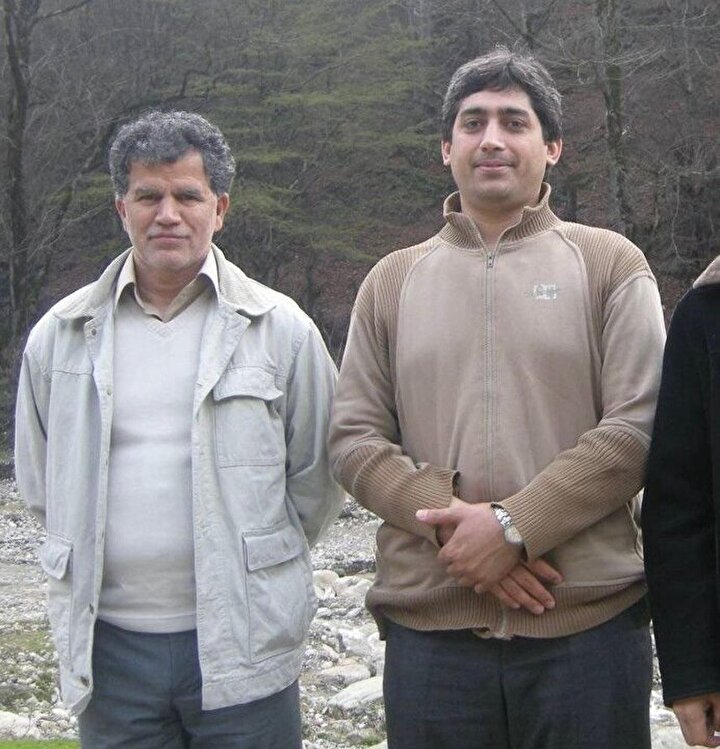 تصویری از شهید دکتر سید امیرحسین فقهی و شهید دکتر منصور عسگری