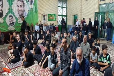 یادواره شهدای روستای سعدآباد شهرستان شاهرود- سی‌ام مرداد ۱۴۰۴ مسجد فاطمیه روستا