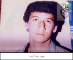 شهید رضا آئینه احمد روغنی